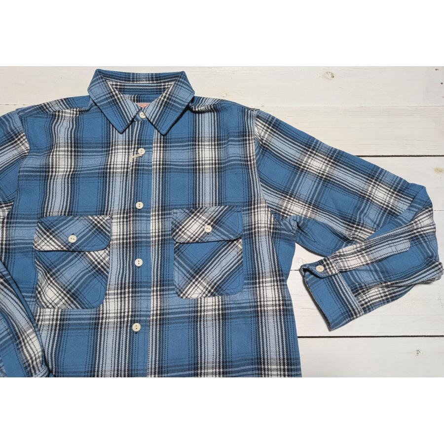 ビッグマイク 長袖 ヘビー フランネル シャツ メンズ チェック ネルシャツ BIG MIKE HEAVY FLANNEL SHIRTS 26aw bigmike 075 | BIG MIKE | 10