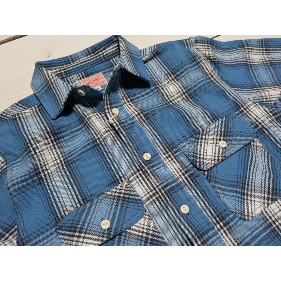 ビッグマイク 長袖 ヘビー フランネル シャツ メンズ チェック ネルシャツ BIG MIKE HEAVY FLANNEL SHIRTS 26aw bigmike 075 | BIG MIKE | 12