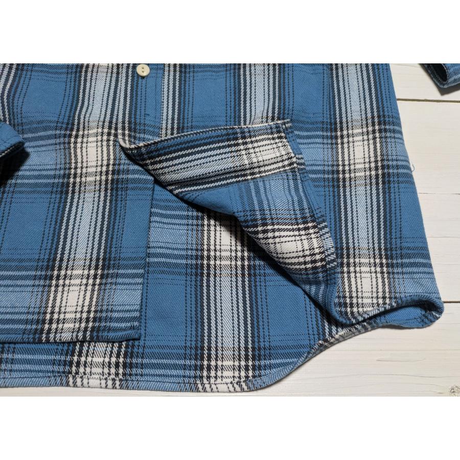 ビッグマイク 長袖 ヘビー フランネル シャツ メンズ チェック ネルシャツ BIG MIKE HEAVY FLANNEL SHIRTS 26aw bigmike 075 | BIG MIKE | 14