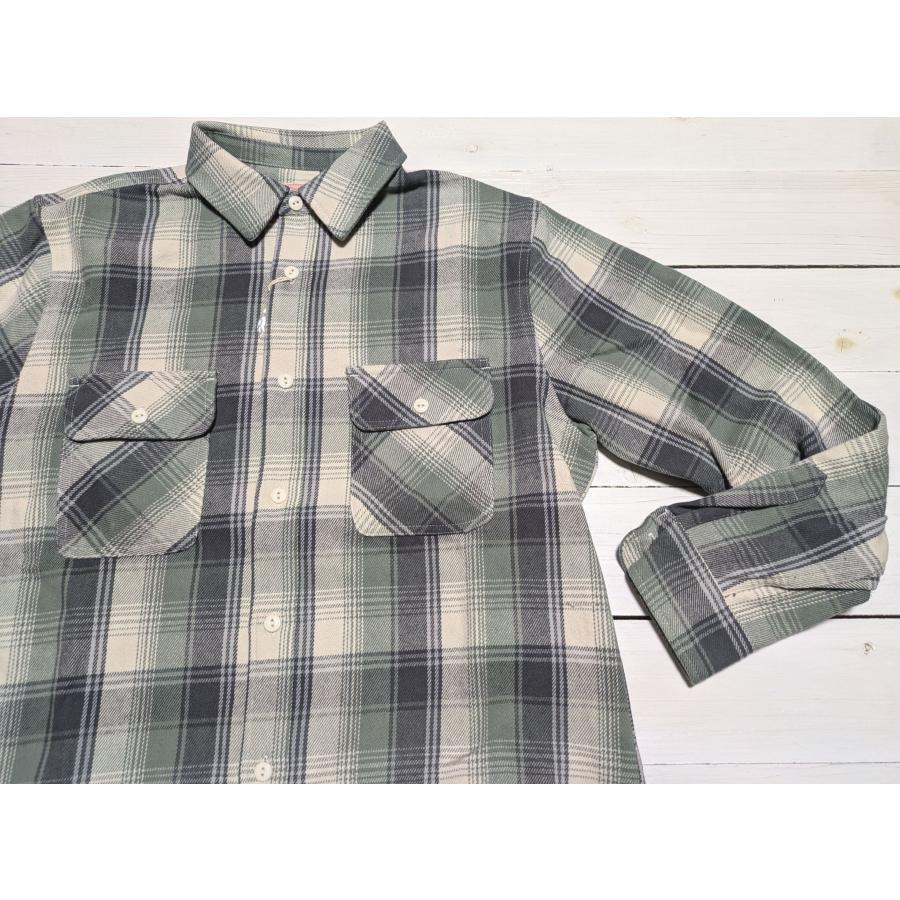 ビッグマイク 長袖 ヘビー フランネル シャツ メンズ チェック ネルシャツ BIG MIKE HEAVY FLANNEL SHIRTS 26aw bigmike 075 | BIG MIKE | 15