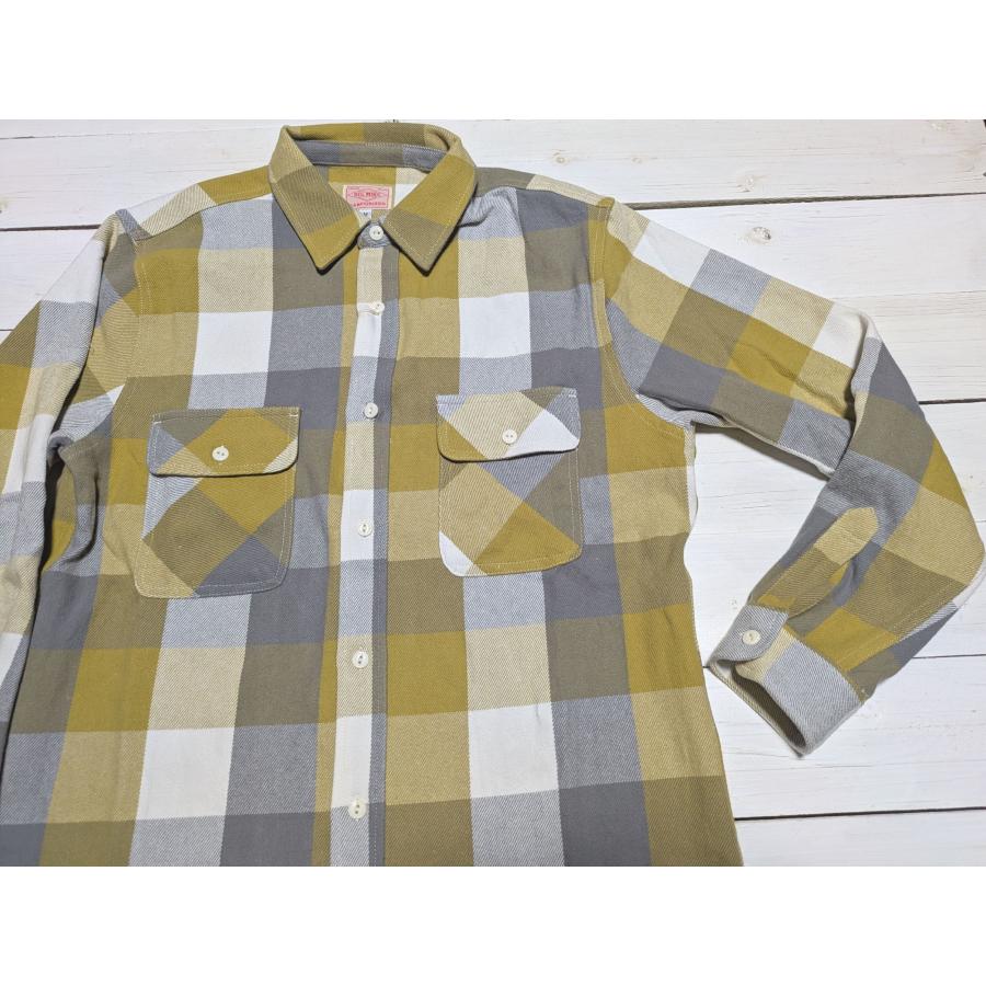 ビッグマイク 長袖 ヘビー フランネル シャツ メンズ チェック ネルシャツ BIG MIKE HEAVY FLANNEL SHIRTS 26aw bigmike 075 | BIG MIKE | 05