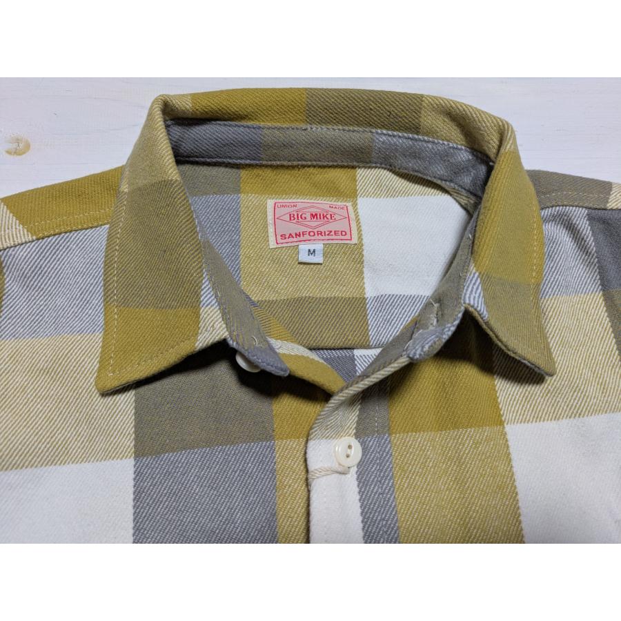 ビッグマイク 長袖 ヘビー フランネル シャツ メンズ チェック ネルシャツ BIG MIKE HEAVY FLANNEL SHIRTS 26aw bigmike 075 | BIG MIKE | 08