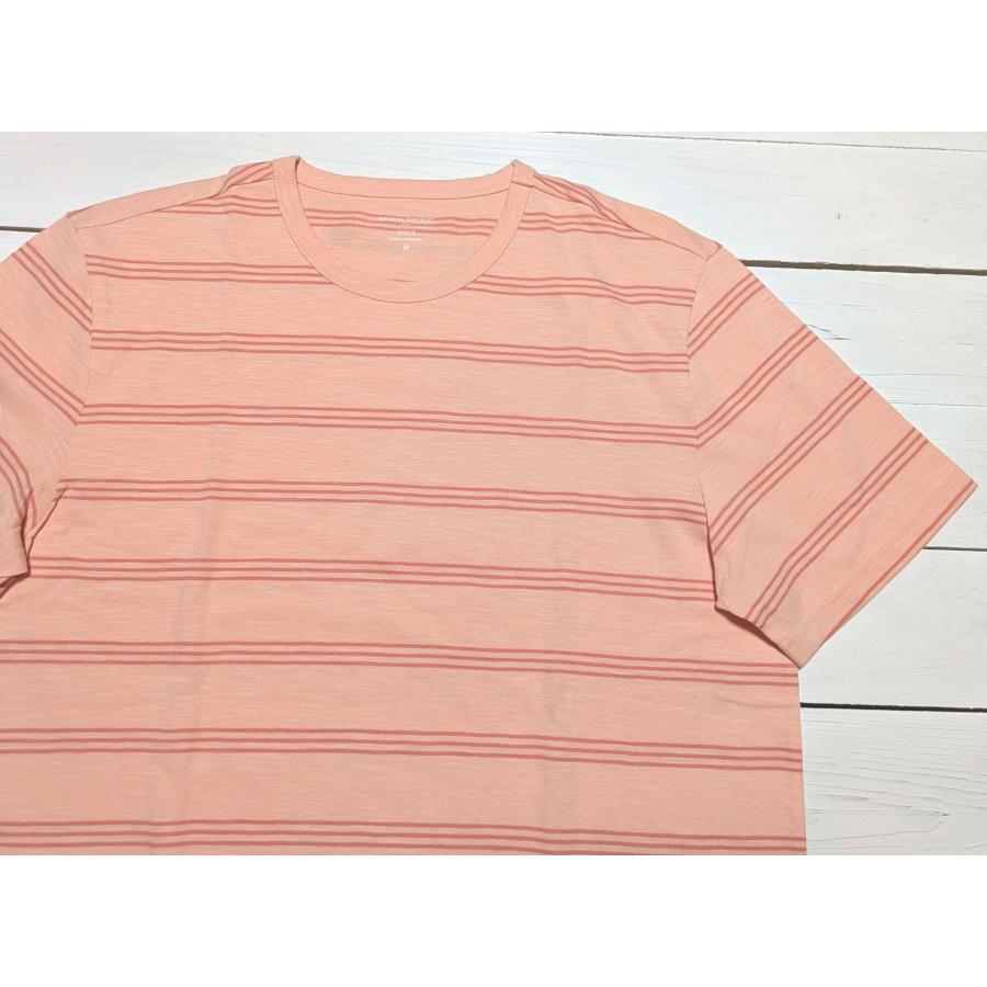 【並行輸入品】 バナナリパブリック 半袖 ボーダー Tシャツ ピンク メンズ BANANA REPUBLIC 085 | BANANA REPUBLIC | 01