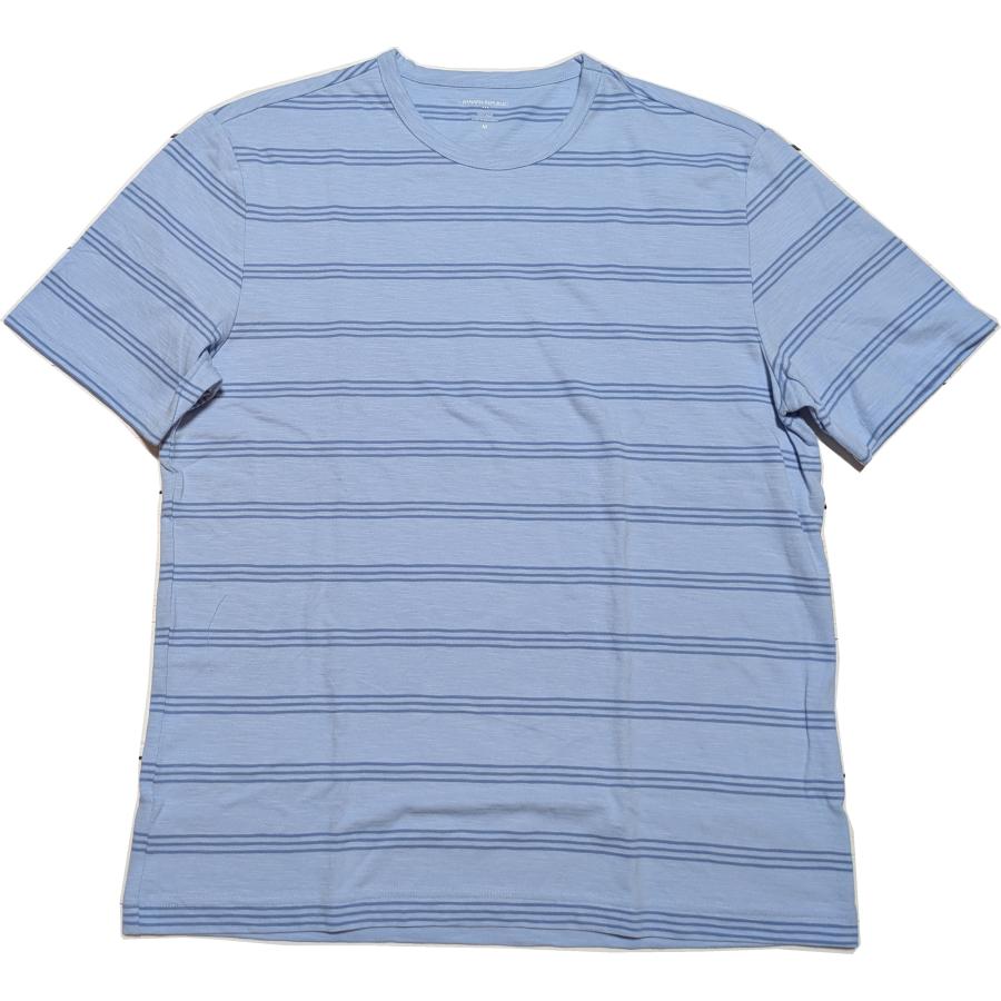 【並行輸入品】 バナナリパブリック 半袖 ボーダー Tシャツ ブルー メンズ BANANA REPUBLIC 086 | BANANA REPUBLIC