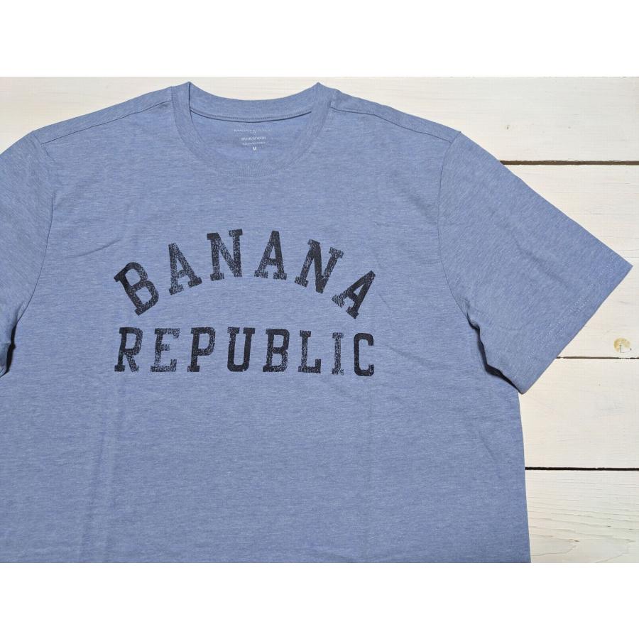 【並行輸入品】 バナナリパブリック 半袖 プリント Tシャツ ブルー メンズ BANANA REPUBLIC 088 | BANANA REPUBLIC | 01