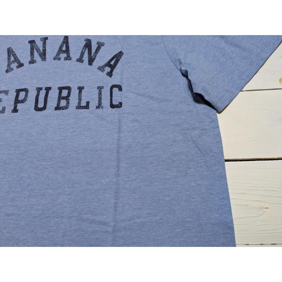 【並行輸入品】 バナナリパブリック 半袖 プリント Tシャツ ブルー メンズ BANANA REPUBLIC 088 | BANANA REPUBLIC | 02