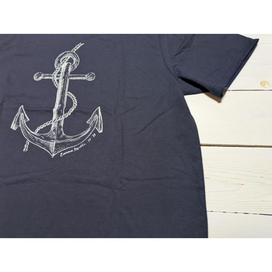 【並行輸入品】 バナナリパブリック 半袖 プリント Tシャツ ネイビー メンズ BANANA REPUBLIC 092 | BANANA REPUBLIC | 02