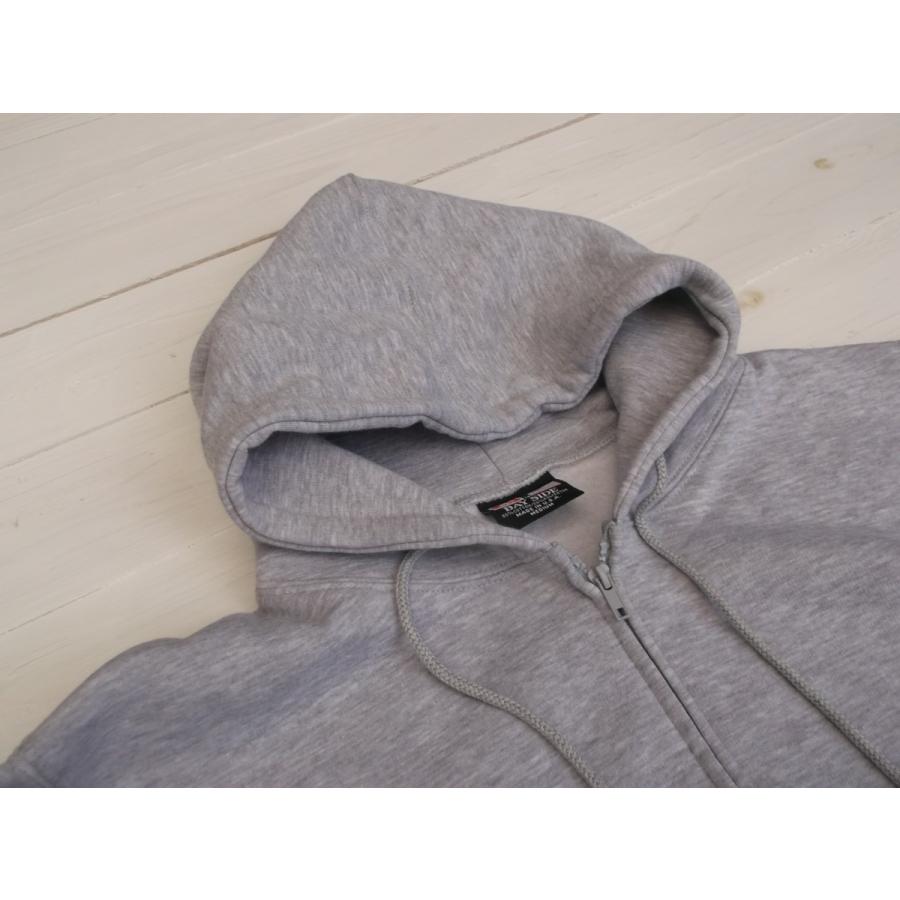 ベイサイド アメリカ製 ジップアップ スウェットパーカ グレイ メンズ BAYSIDE SWEAT PARKA USA 003 |  | 04
