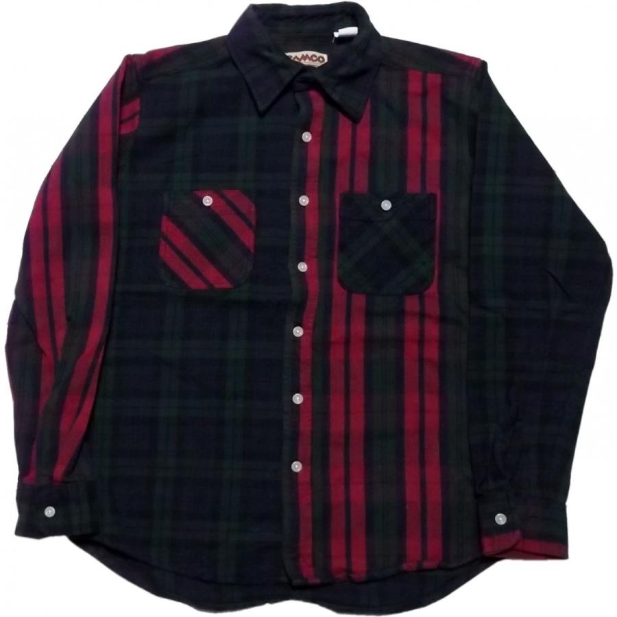 カムコ ヘビーコットン フランネルシャツ クレージー メンズ CAMCO FLANNEL SHIRTS 002｜shufflestore