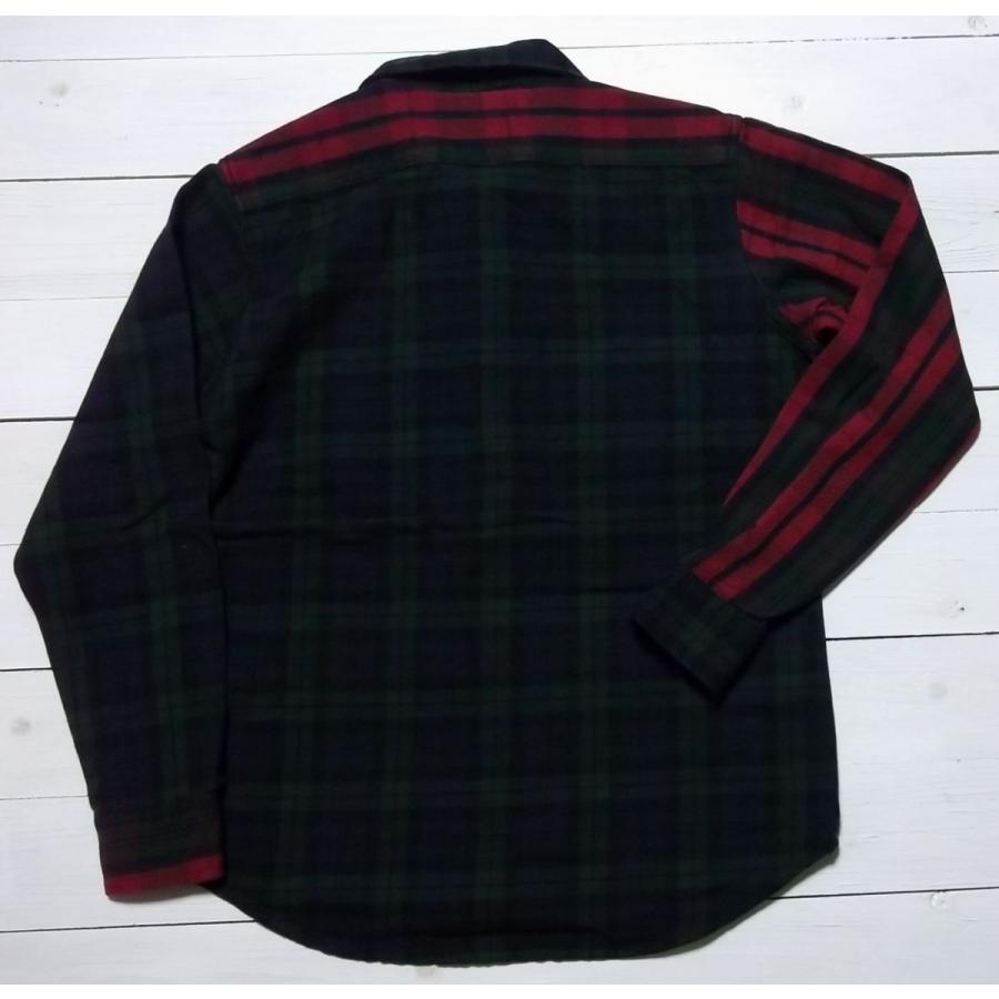 カムコ ヘビーコットン フランネルシャツ クレージー メンズ CAMCO FLANNEL SHIRTS 002｜shufflestore｜05