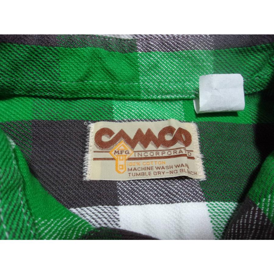 カムコ ヘビーコットン フランネルシャツ グリーン メンズ CAMCO FLANNEL SHIRTS 003 | CAMCO | 06