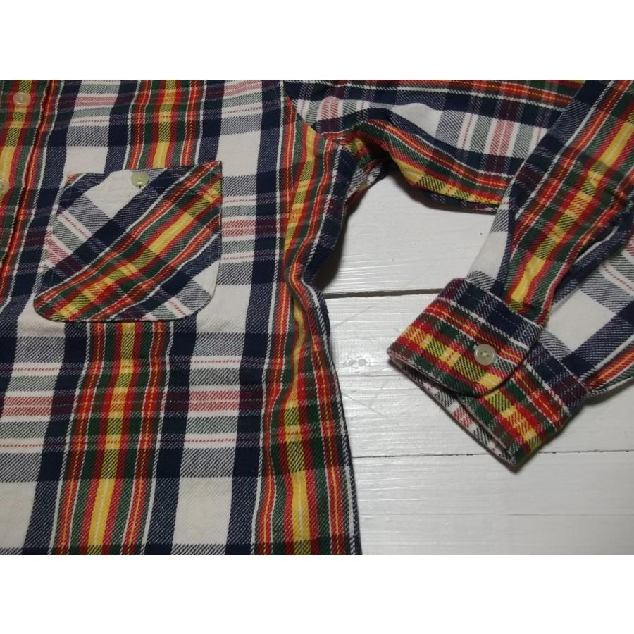 カムコ ヘビーコットン フランネルシャツ ネイビー メンズ CAMCO FLANNEL SHIRTS 004 | CAMCO | 02