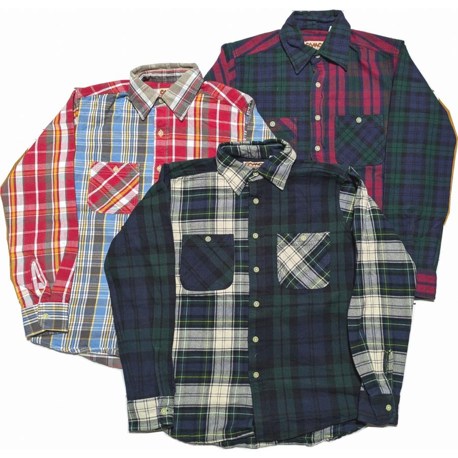カムコ ヘビーコットン フランネルシャツ クレージー メンズ CAMCO FLANNEL SHIRTS 006 | CAMCO