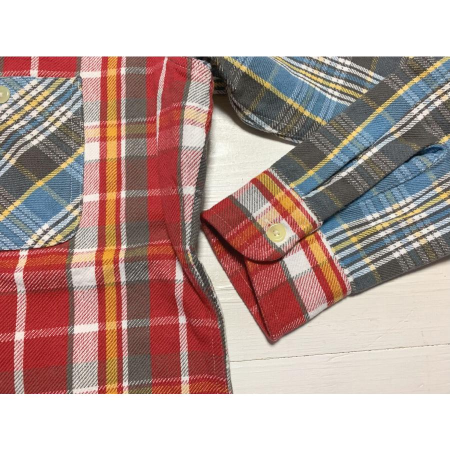 カムコ ヘビーコットン フランネルシャツ クレージー メンズ CAMCO FLANNEL SHIRTS 006 | CAMCO | 14