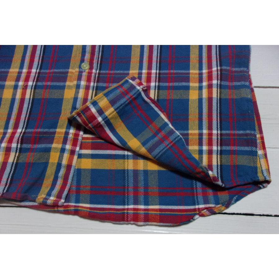 カムコ ヘビーコットン フランネルシャツ ブルー メンズ CAMCO FLANNEL SHIRTS 008 | CAMCO | 03