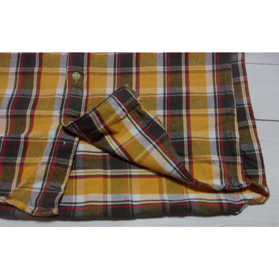 カムコ ヘビーコットン フランネルシャツ イエロー メンズ CAMCO FLANNEL SHIRTS 010 | CAMCO | 03