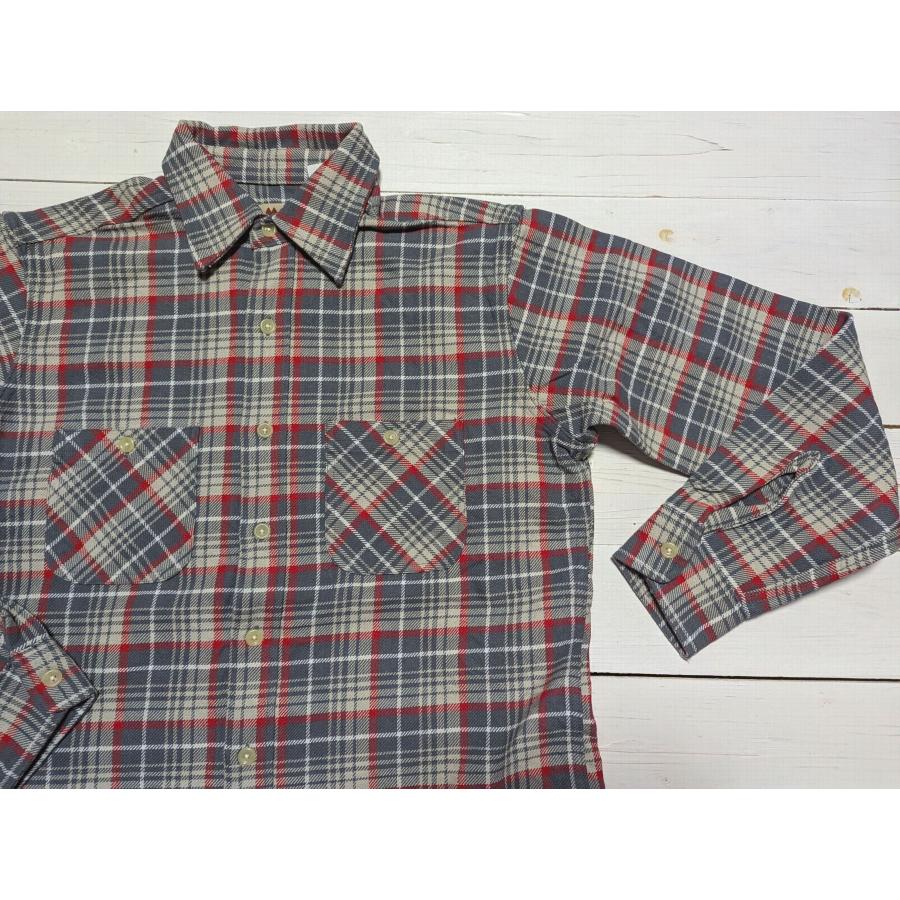 カムコ ヘビーコットン フランネルシャツ グレー メンズ CAMCO FLANNEL SHIRTS 013 | CAMCO | 01