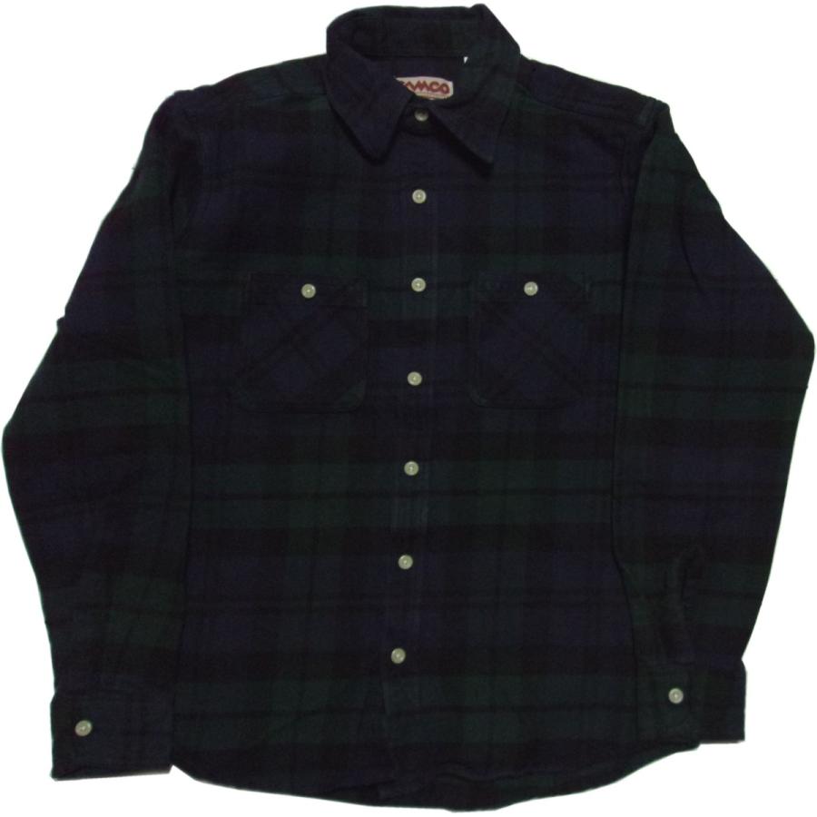 CAMCO（カムコ） ヘビーコットン フランネルシャツ ブラックウォッチ