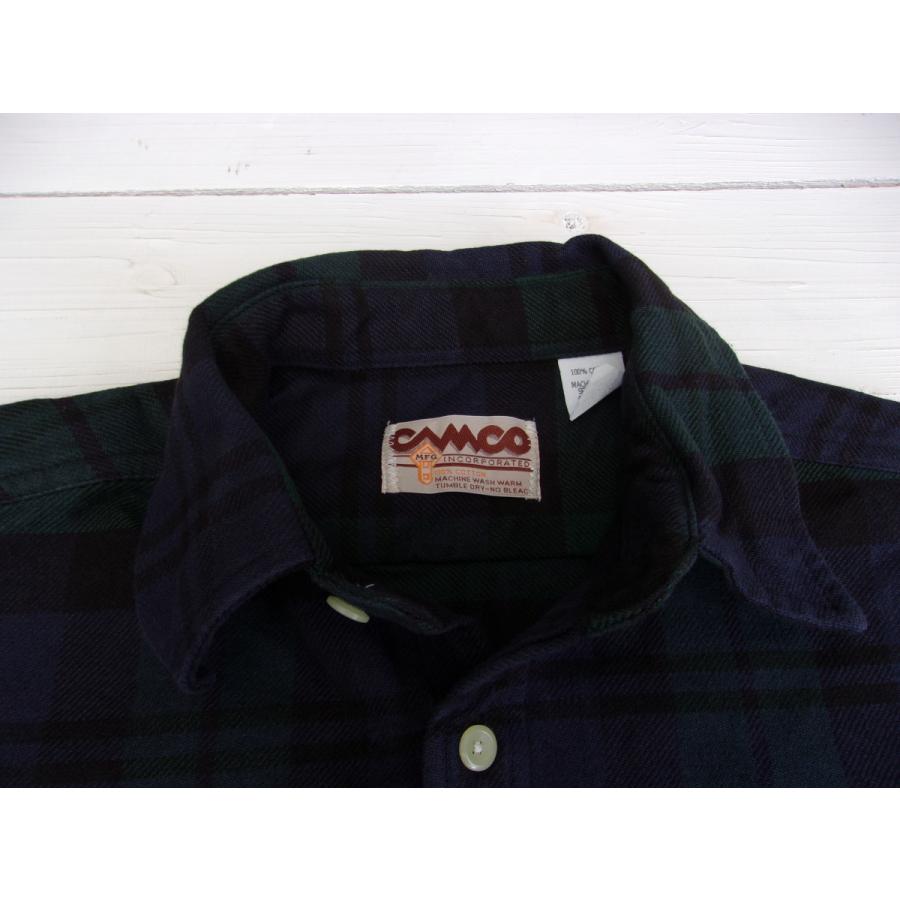 CAMCO（カムコ） ヘビーコットン フランネルシャツ ブラックウォッチ