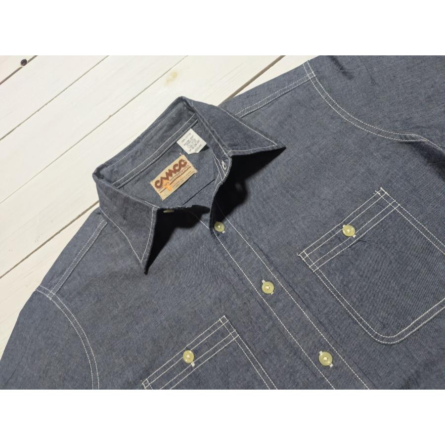 カムコ 半袖 シャンブレーシャツ メンズ CAMCO CHAMBRAY SHIRTS 020 | CAMCO | 10