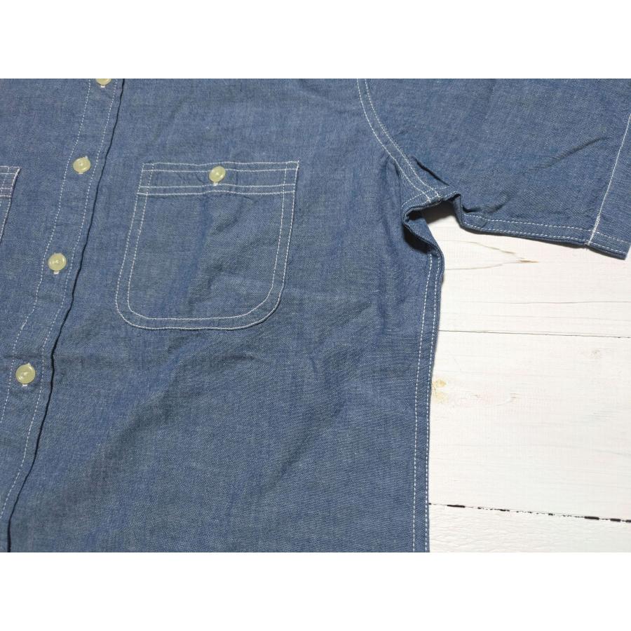 カムコ 半袖 シャンブレーシャツ メンズ CAMCO CHAMBRAY SHIRTS 020 | CAMCO | 05
