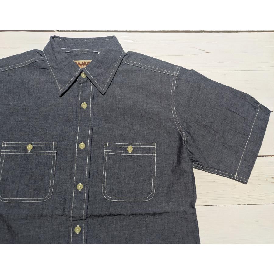 カムコ 半袖 シャンブレーシャツ メンズ CAMCO CHAMBRAY SHIRTS 020 | CAMCO | 08