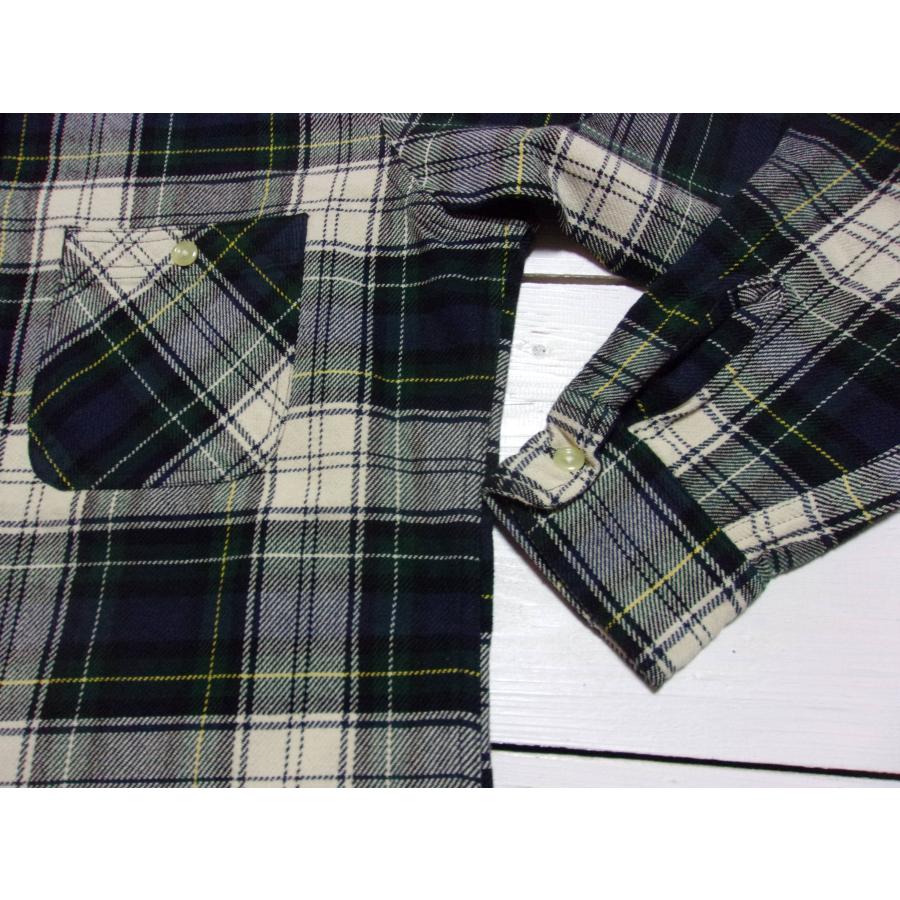カムコ ヘビーコットン フランネルシャツ グリーン メンズ CAMCO FLANNEL SHIRTS 024 | CAMCO | 02