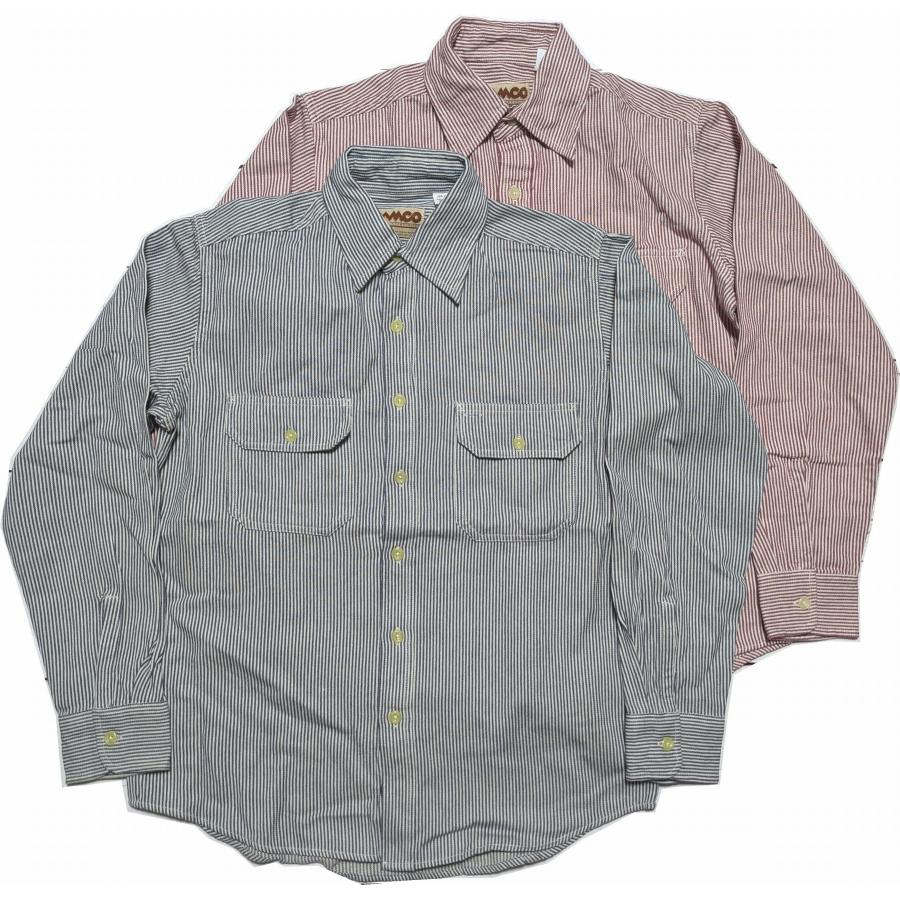 カムコ 長袖 ヒッコリーストライプシャツ メンズ CAMCO HICKORY SHIRTS 026 | CAMCO