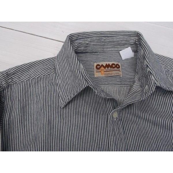カムコ 長袖 ヒッコリーストライプシャツ メンズ CAMCO HICKORY SHIRTS 026 | CAMCO | 06