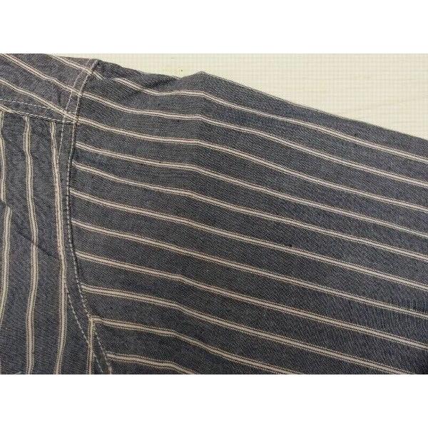 カムコ 長袖 ストライプ シャンブレーシャツ ブルー メンズ CAMCO CHAMBRAY SHIRTS 027 | CAMCO | 04