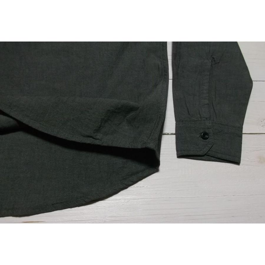 カムコ 長袖 プルオーバー シャンブレーシャツ ブラック メンズ CAMCO CHAMBRAY SHIRTS 037 | CAMCO | 05