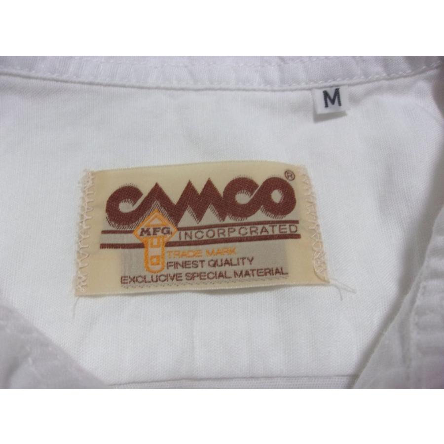 カムコ 長袖 コットン リネン ワークシャツ ホワイト メンズ CAMCO COTTON LINEN WORK SHIRTS 050 | CAMCO | 05