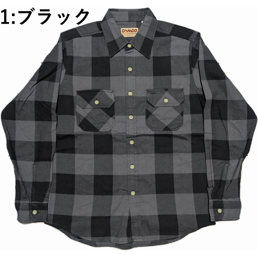 カムコ 長袖 コットン チェック ワークシャツ メンズ CAMCO L/S 2 PLAID WORK SHIRTS 059 | CAMCO | 01