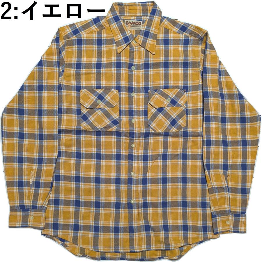 カムコ 長袖 コットン チェック ワークシャツ メンズ CAMCO L/S 2 PLAID WORK SHIRTS 059 | CAMCO | 02