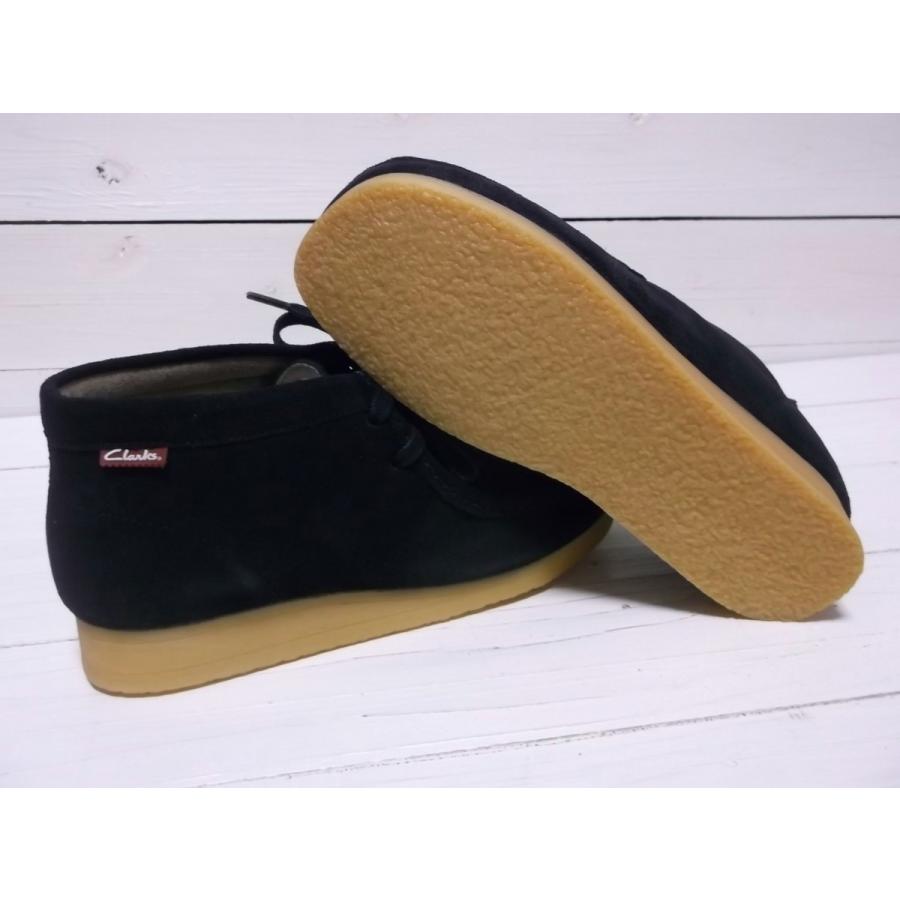 Clarks Stinson Hi 9.5 (44) スエードブーツ Clarks Stinson Hi Men's Wallabee Boots Shoes Dark Blue Suede Size