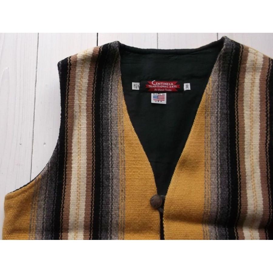 センチネラ チマヨベスト イエロー ≪38≫ メンズ CENTINELA CHIMAYO