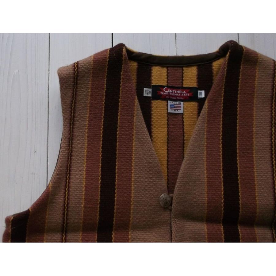 センチネラ チマヨベスト ブラウン ≪38≫ メンズ CENTINELA CHIMAYO VEST 004 | CENTINELA | 01