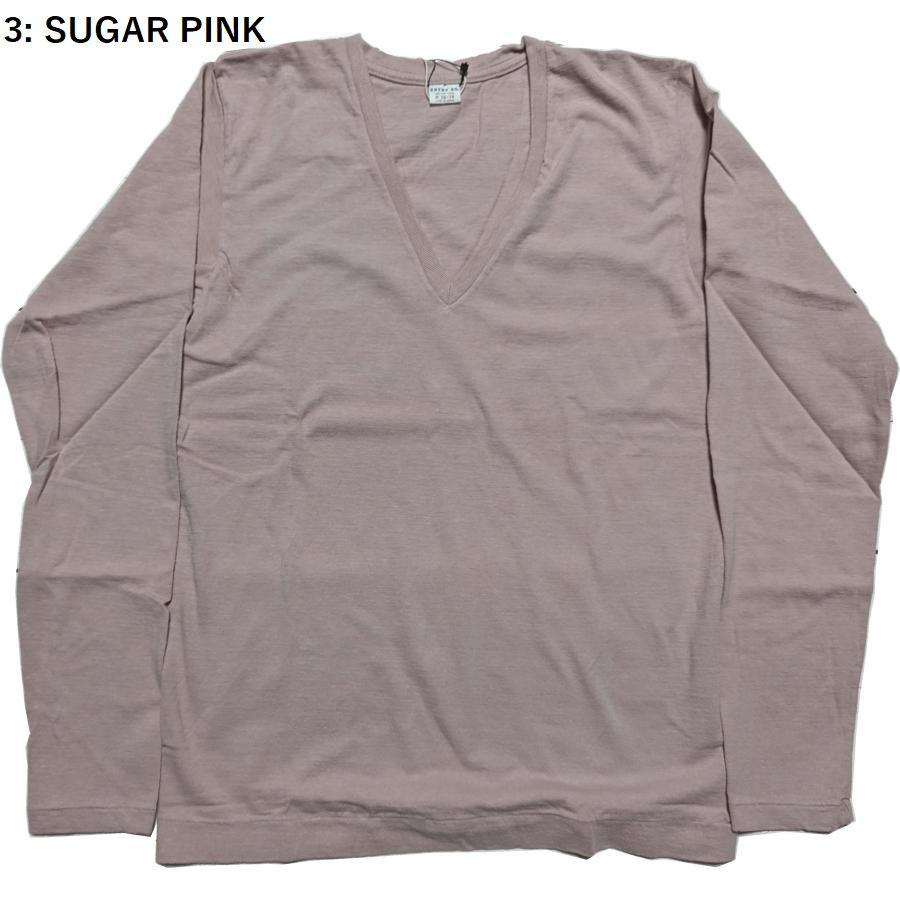 エントリーSG シンフォニー ENTRY SG 長袖 Vネック Tシャツ メンズ 日本製 SYMPHONY T shirts 068 |  | 03