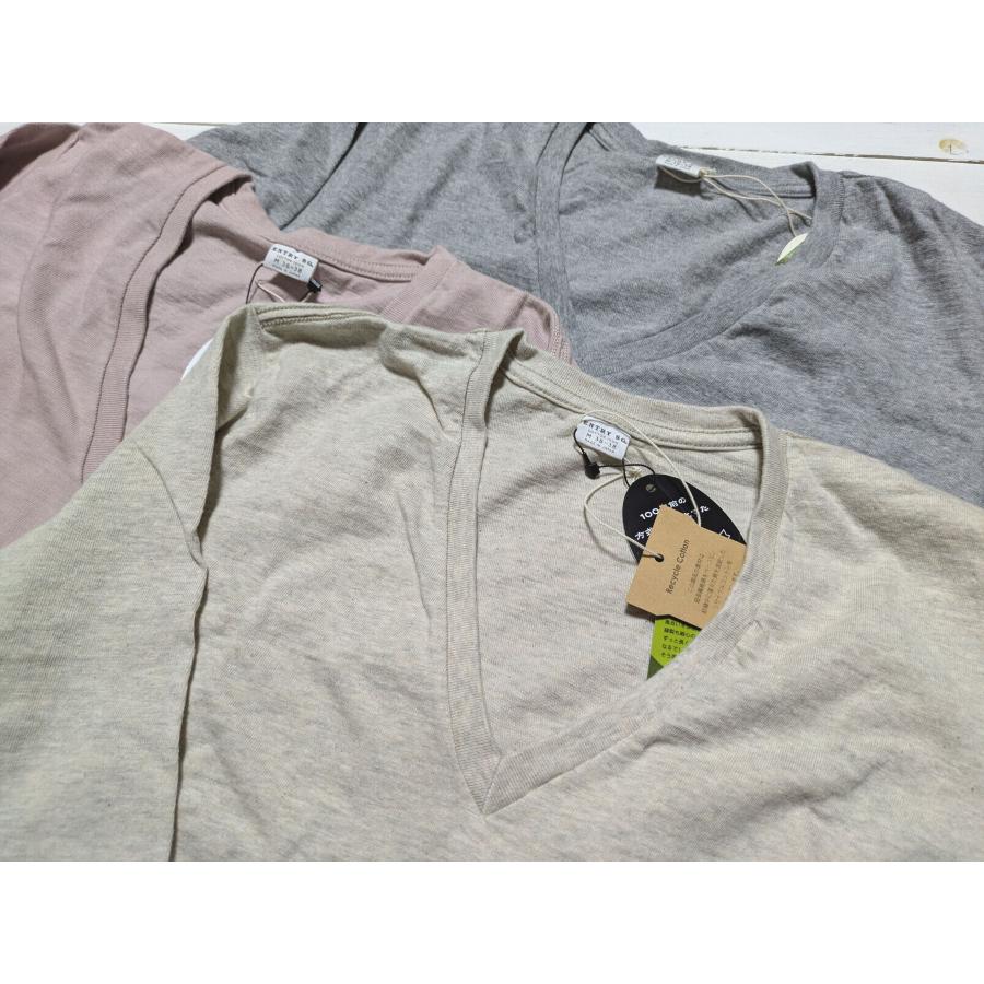 エントリーSG シンフォニー ENTRY SG 長袖 Vネック Tシャツ メンズ 日本製 SYMPHONY T shirts 068 |  | 04