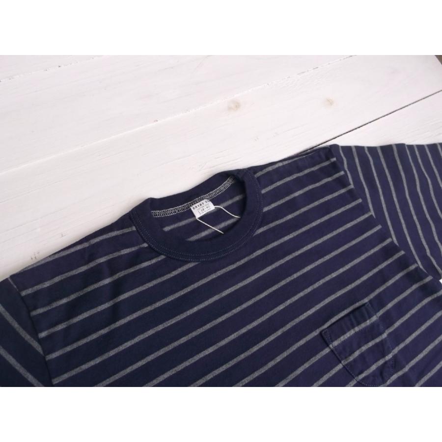 エントリーSG バレンシア 4色 ENTRY SG 半袖 ポケット付き ボーダー Tシャツ メンズ 日本製 VALENCIA T shirts 191 |  | 16