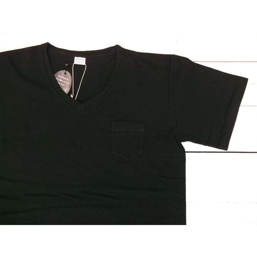 エントリーエスジー ジェノバ ENTRY SG 半袖 ポケット付き Vネック Tシャツ メンズ 日本製 GENOVA T shirts 236 |  | 12