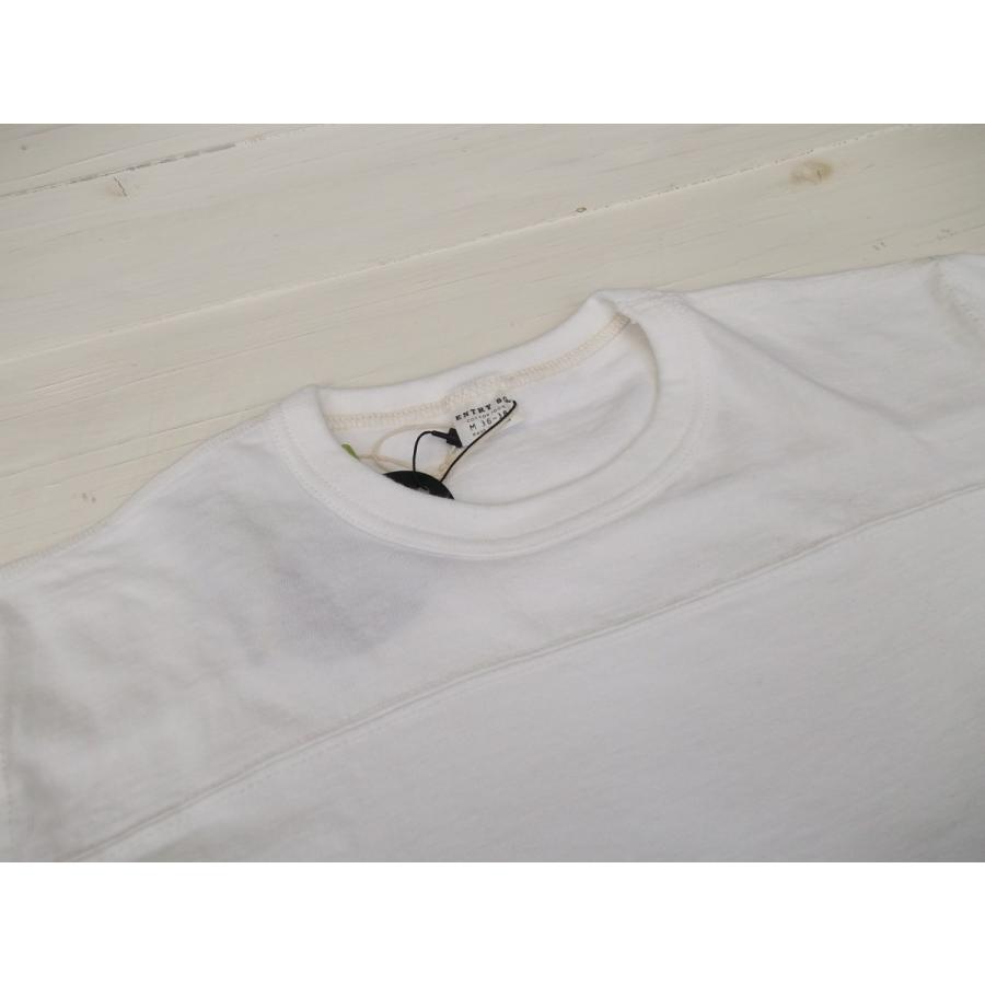 エントリーエスジー レメディ ENTRY SG ５分袖 Tシャツ ピュアホワイト メンズ 日本製 REMEDY PURE WHITE 240｜shufflestore｜04