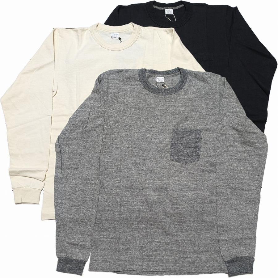 エントリーSG プエブロ 7色 ENTRY SG ポケット付き 長袖 Tシャツ メンズ 日本製 PUEBLO T shirts 262 | 