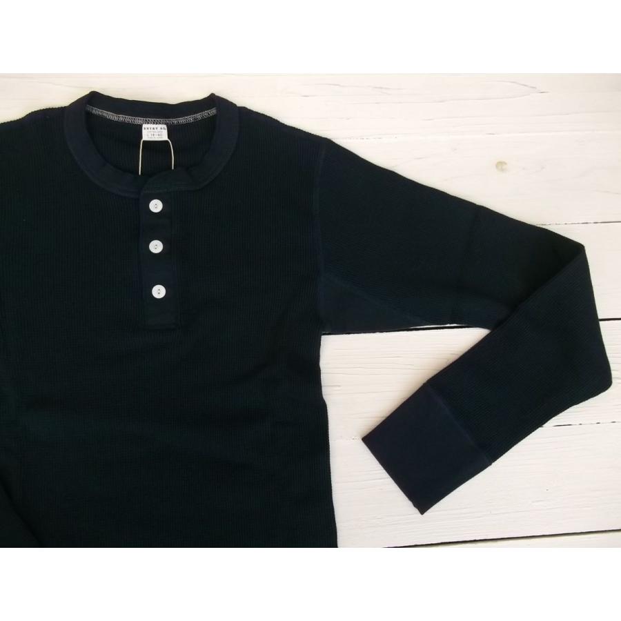 エントリーSG フランジャー 5色 ENTRY SG  長袖 サーマル ヘンリーネック Tシャツ メンズ 日本製 FLANGER T shirts 269 |  | 11