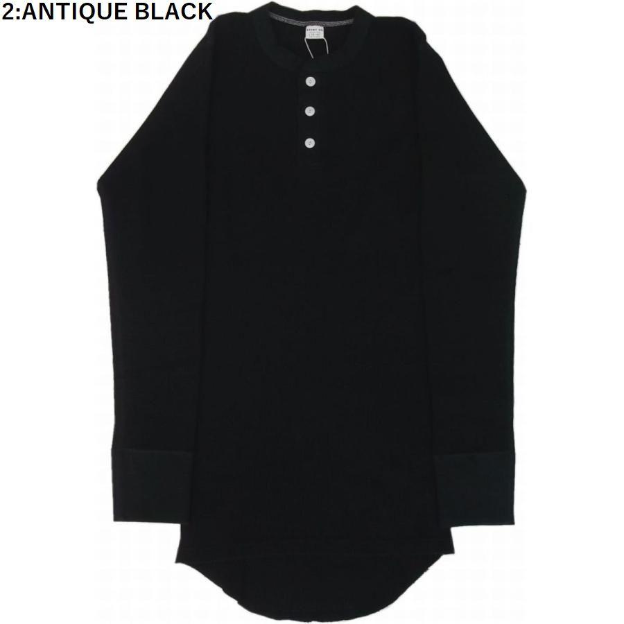 エントリーSG フランジャー 5色 ENTRY SG  長袖 サーマル ヘンリーネック Tシャツ メンズ 日本製 FLANGER T shirts 269 |  | 02