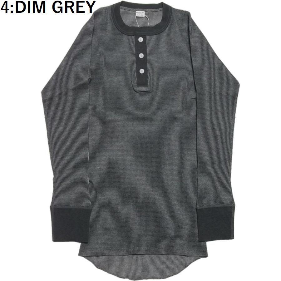 エントリーSG フランジャー 5色 ENTRY SG  長袖 サーマル ヘンリーネック Tシャツ メンズ 日本製 FLANGER T shirts 269 |  | 04