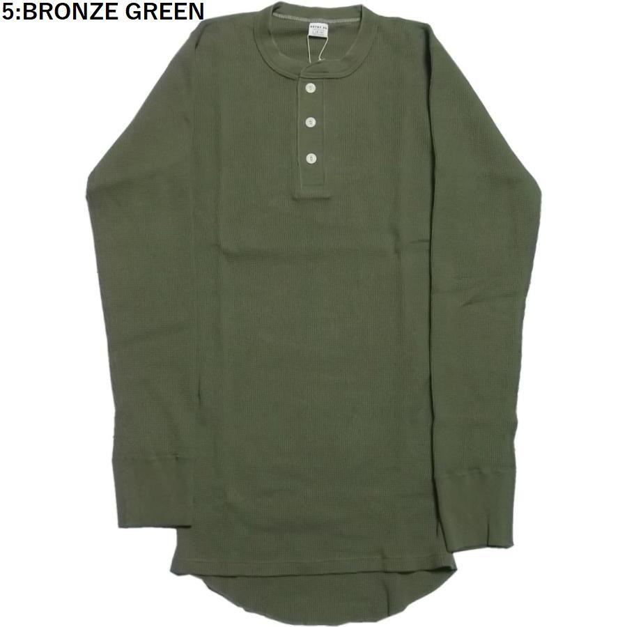 エントリーSG フランジャー 5色 ENTRY SG  長袖 サーマル ヘンリーネック Tシャツ メンズ 日本製 FLANGER T shirts 269 |  | 05