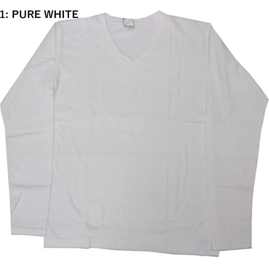 エントリーエスジー アドニスプラス ENTRY SG 長袖 Vネック Tシャツ メンズ 日本製 ADONIS PLUS  T shirts 298 |  | 01
