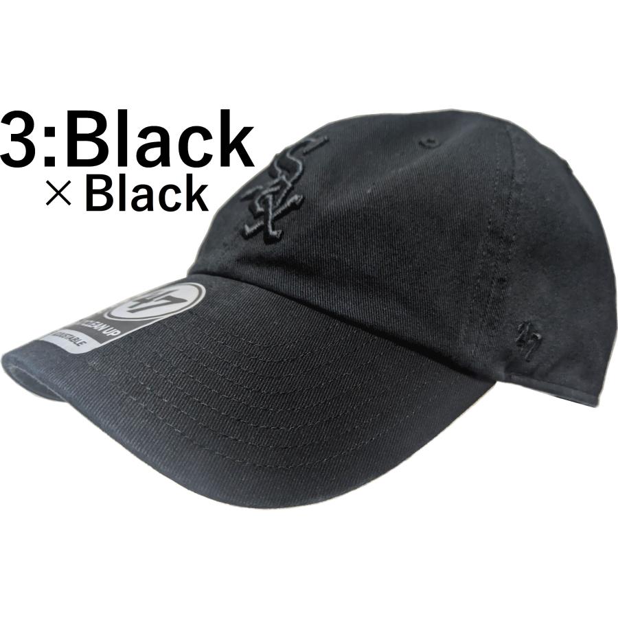 フォーティーセブンブランド クリーンナップ ベースボールキャップ 帽子 シカゴ ホワイトソックス 47BRAND CLEAN UP White sox baseball cap 002 | 47 | 03