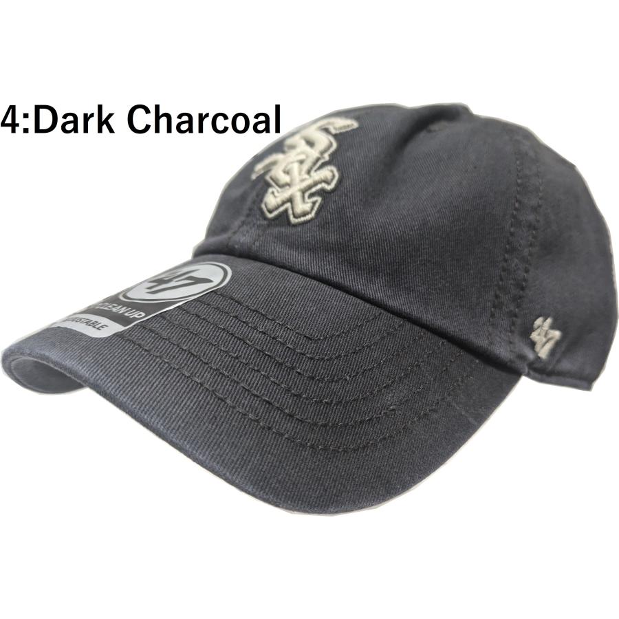 フォーティーセブンブランド クリーンナップ ベースボールキャップ 帽子 シカゴ ホワイトソックス 47BRAND CLEAN UP White sox baseball cap 002 | 47 | 04